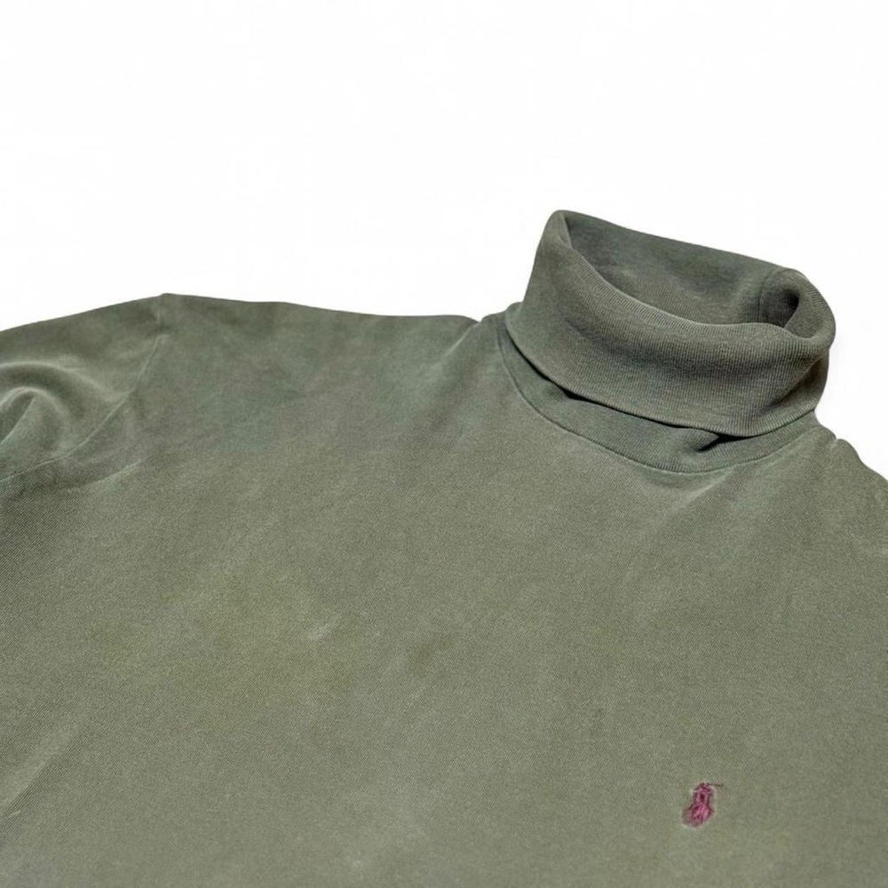 Polo by Ralph Lauren Olive Turtleneck Sweater